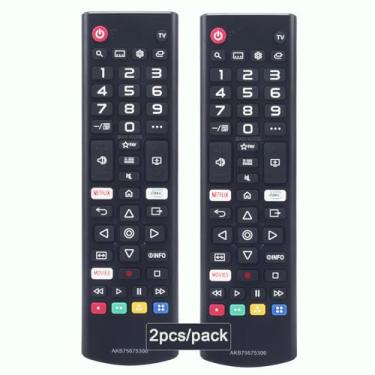 Imagem de  Controle remoto de substituição AKB75675306, controle remoto universal adequado para LG LCD LED UHD QLED Mini LED Smart TVs