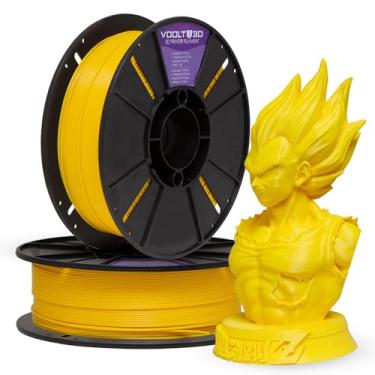 Imagem de Voolt3D - Filamento PLA Amarelo 1kg 1.75mm - Para Impressora 3D FDM - Nacional