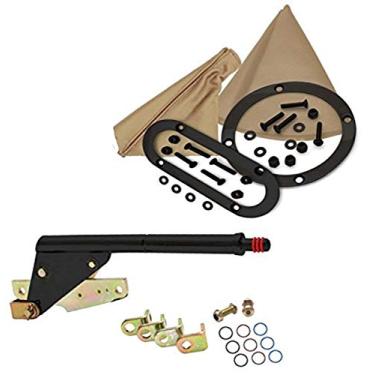 Imagem de American Shifter Kit de câmbio 347707 (PG 6" E Kit de acabamento de braçadeira de cabo de freio para C9366, 1 pacote)