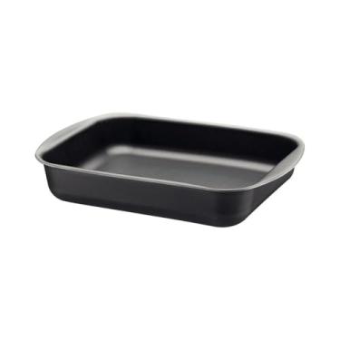 Imagem de Tramontina 20051022 Assadeira Funda de Alumínio com Revestimento Interno Antiaderente, Grafite, 22 cm