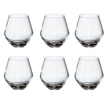 Imagem de Jogo de 6 Copos para Whisky em Cristal 500ml