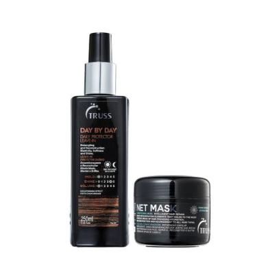Imagem de Truss Kit Day By Day Leave-in 250ml e Net Mask 30g