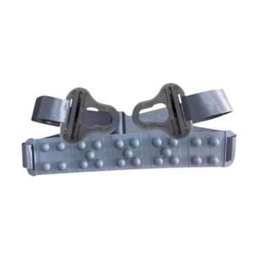 Imagem de rockible Cinturão de massagem em esteira, cinto da cintura da esteira, exercício de caminhada correndo cinto de massagem, para musculação, corrida, treino