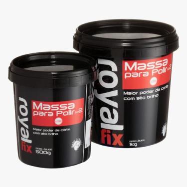 Imagem de Massa para Polir n 2 Automotivo 500g Royal - Royal Fix, 1Kg