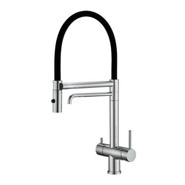 Imagem de Torneira Misturador Monocomando Lorenzetti Loren Loft Gourmet 2262 N82 com Saída Para Á...