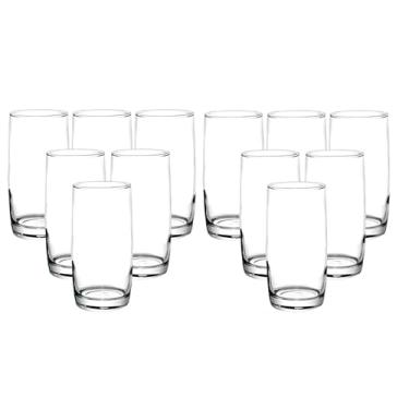 Imagem de Jogo 12 Copo De Vidro Resistente 400ml Copo(12 COPOS)