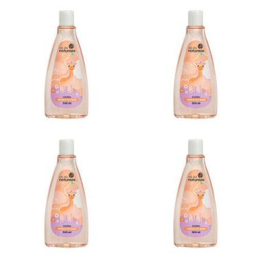 Imagem de Kit 4 Und Colônia Cia Da Natureza Banho Do Bebê 300ml - Cia Natureza