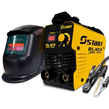 Imagem de Maquina De Solda Eletrica Inversora + Máscara De Solda Automatica - St