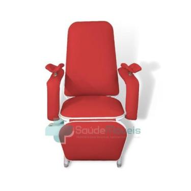 Imagem de Poltrona Coleta Hospitalar Reclinável - STANDARD - SaúdeMóveis, VM - V