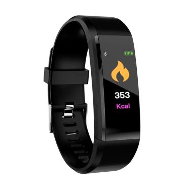 Imagem de Pedômetro impermeável de frequência cardíaca Smartwatch Fitness Tracker