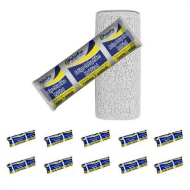 Imagem de Kit com 10 Ataduras Gessadas 10cmx3metros Para Gessoterapias - PolarFi