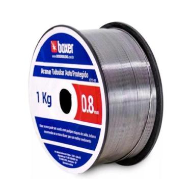 Imagem de Rolo De Arame Mig Sem Gás Maquina De Solda 1Kg Boxer Soldas