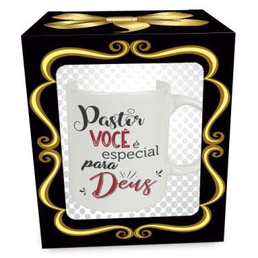 Imagem de Caneca Evangélica Branca Sortida 320mL - Cerâmica Regina