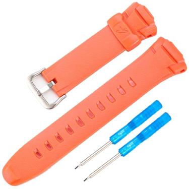 Imagem de Pulseira de relógio de substituição para relógios Casio G-Shock GW-M500/510/520/530, MTG-900/910/930/940/9300 Atomic Solar (laranja)