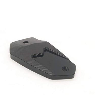 Imagem de Acc-Creativity Tampa do reservatório de fluido de freio dianteiro de alumínio para motocicleta Tampa do reservatório do cilindro mestre compatível com Z650 Z800 Z900 VERSYS650 ER6N ER6F NINJA650