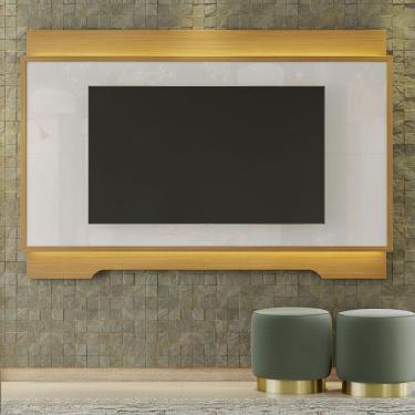 Imagem de Painel Sala Para Tv Até 70" Tauari Off White