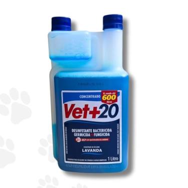 Imagem de Desinfetante Bactericida Concentrado Cães Gatos Pet Casa 1 Litro Tira Cheiro Fezes e Urinas Herbal Lavanda Alfazema Limão Cravo (Lavanda)