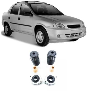 Imagem de Par de Kit Batente Dianteiro Corsa (1994 Até 2002 ) 1.0/1.4/1.6/1.8 8V