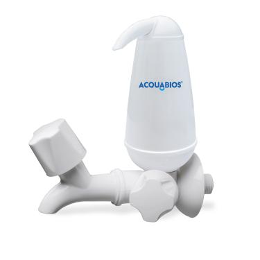 Imagem de Torneira Fixa com Filtro E05 Colors Acquabios Branca