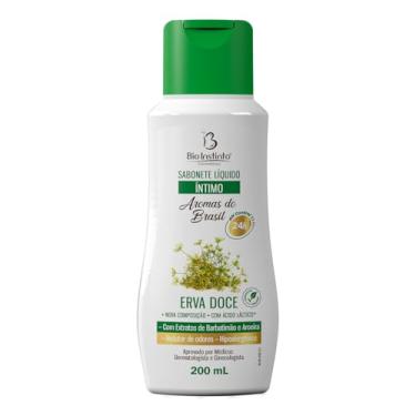 Imagem de Sabonete Líquido Íntimo ERVA DOCE 200ml Bio Instinto (c/Extrato de Barbatimão e Aroeira)