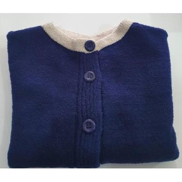 Imagem de Casaco feminino inverno tricot- 352 mimo malhas - MIMO MALHAS , Azul m