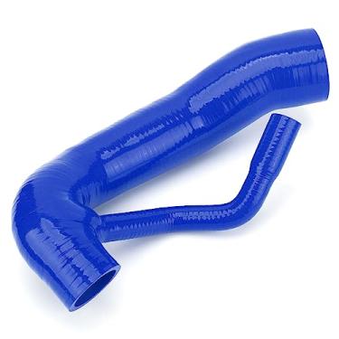 Imagem de YOUTHINK Sustentabilidade Ajustada para Ingestão de Ar de Silicone Sustentável para S R55 R56 R57 R58 R59 R60 1.6L N18 2011 a 2013, para Melhorias de Desempenho (Azul)