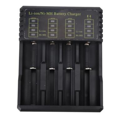 Imagem de LiebeWH Exibição de LED 4 Slots Carregador de Bateria, Carregador de Bateria Inteligente 4 Slots, Universal para de Li e ni Cd, Carregamento Rápido USB para Uso Doméstico