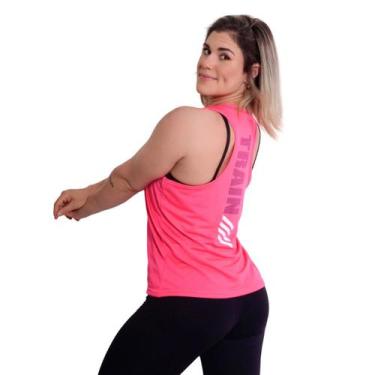 Imagem de Regata Feminina Dry Furadinho Fitness Academia - FRV Moda Fitness, Pin