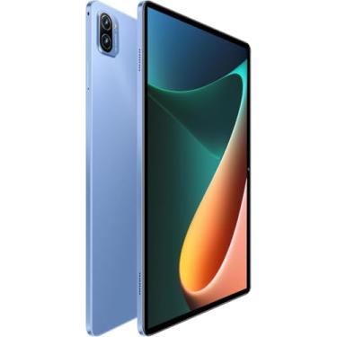 Imagem de Tablet 8 GB de RAM + 256 GB, tela imersiva de 10,1 polegadas, resolução HD, 5G, Wi-Fi, Bluetooth, Android 13 octa-core, Dual SIM, bateria de 8800 mAh (Azul)