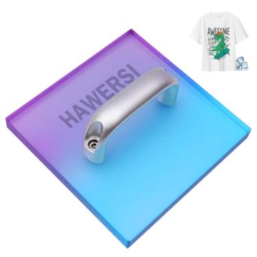 Imagem de Bloco de resfriamento HTV para prensa térmica, ferramenta de cozimento de projetos de transferência de calor, 17,78 cm x 17,78 cm - resfriamento rápido e distribui calor uniformemente, acessórios para