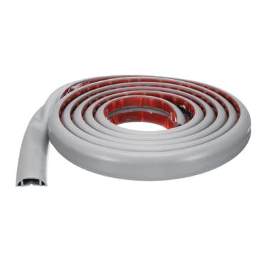 Imagem de HARFINGTON Capa de cabo de 3 m L 1,71 x A 0,39 cm de comprimento do canal interno PVC esconde o cabo de extensão, protetor de fios para evitar desvios de cabos, gerenciamento de cabos, cinza