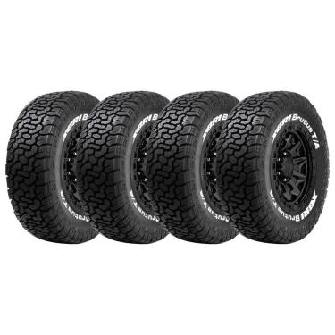Imagem de Pneu Xbri Brutus 245/70R16 AT Letras Brancas Aro 16 113/110S 8 Lonas Kit4