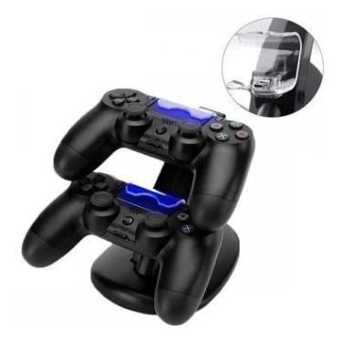 Imagem de Carregador Oivo Controle Ps4 Suporte Dock Vertical + Cabo USB