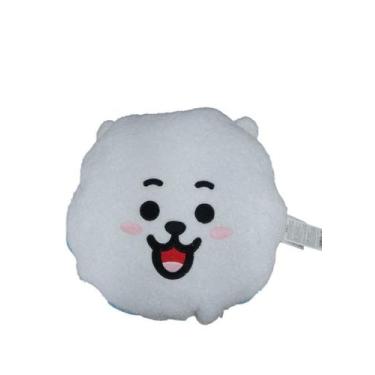 Imagem de Manta Almofada Infantil Personagens BT21 - Branca - MINISO