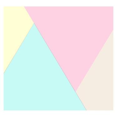 Imagem de Papel de Parede Adesivo Infantil Abstrato Bebe Quarto - 563pcp - Allod