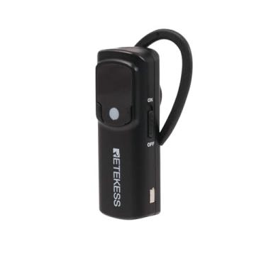Imagem de Retekess Sistema receptor de guia turístico sem fio TT126, dispositivo de comunicação, 150 m, universal para orelhas esquerda e direita, fone de ouvido guia turístico para escola, igreja, fábrica