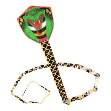 Imagem de Pipa 3d Em Poliéster Formato Cobra Colorida - IMPT