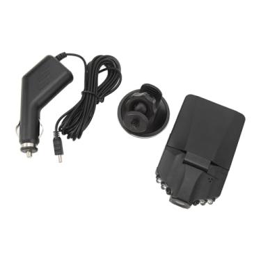 Imagem de Zhjvihx Dash Cam, Night Vision 2,5 Polegadas IPS Screen Gravação Automática de 720 Graus Detecção de Movimento do Gravador de Carro Rotativo para Estacionamento