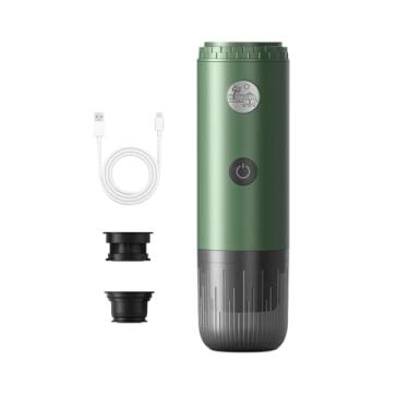 Imagem de DimyFew Máquina de café expresso, máquina de café portátil, cafeteira de viagem para escritório, Verde