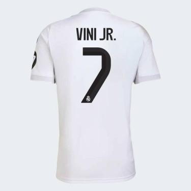 Imagem de Camisa Adidas Real Madrid CF Home 2026 7 Vini Jr, M