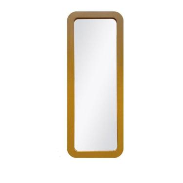 Imagem de Espelho Emoldurado Polí Freijó 65X25Cm Retangular