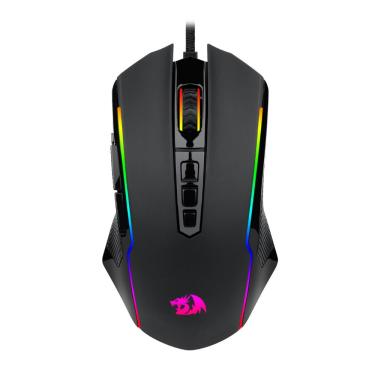 Imagem de Mouse Gamer Redragon Ranger Basic - 4000dpi - 9 Botões - Iluminação RGB - Preto - M910-K