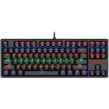 Imagem de Teclado Mecânico Gamer Redragon Daksa Rainbow