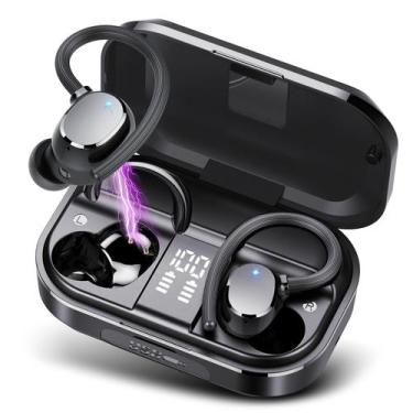 Imagem de Fones de ouvido sem fio POMUIC 120hrs Playtime Bluetooth 5.3 IPX7