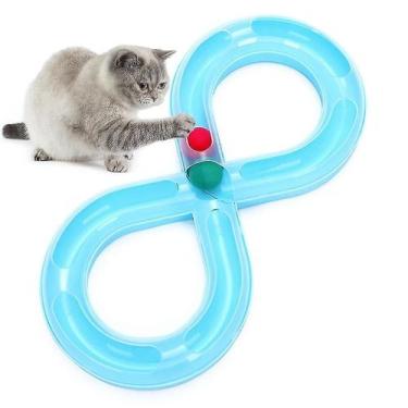 Imagem de Brinquedos para gatos bola de brinquedo de gato criativa brinquedo par
