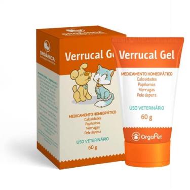 Imagem de Orgapet Verrucal Gel 60g Homeopático Tópico para Verrugas Papilomas e 