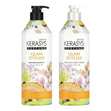 Imagem de Conjunto de shampoo e condicionador Kerasys Glam Stylish 600 ml