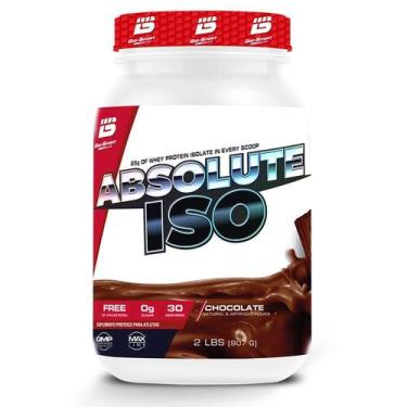 Imagem de Whey Protein Isolado Absolute Iso 907g - Bio Sports USA, 907G, CHOCOLA
