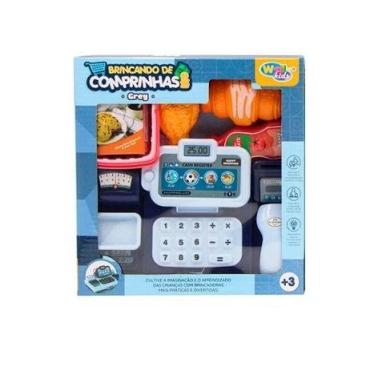 Imagem de Caixa registradora grey comidinhas brincando de comprinhas m - Útil Fe