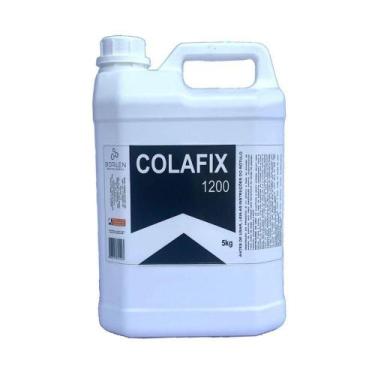 Imagem de Cola Pva Branca Extra Colafix 1200 Para Papelão Madeira 5kg - BORLEN B